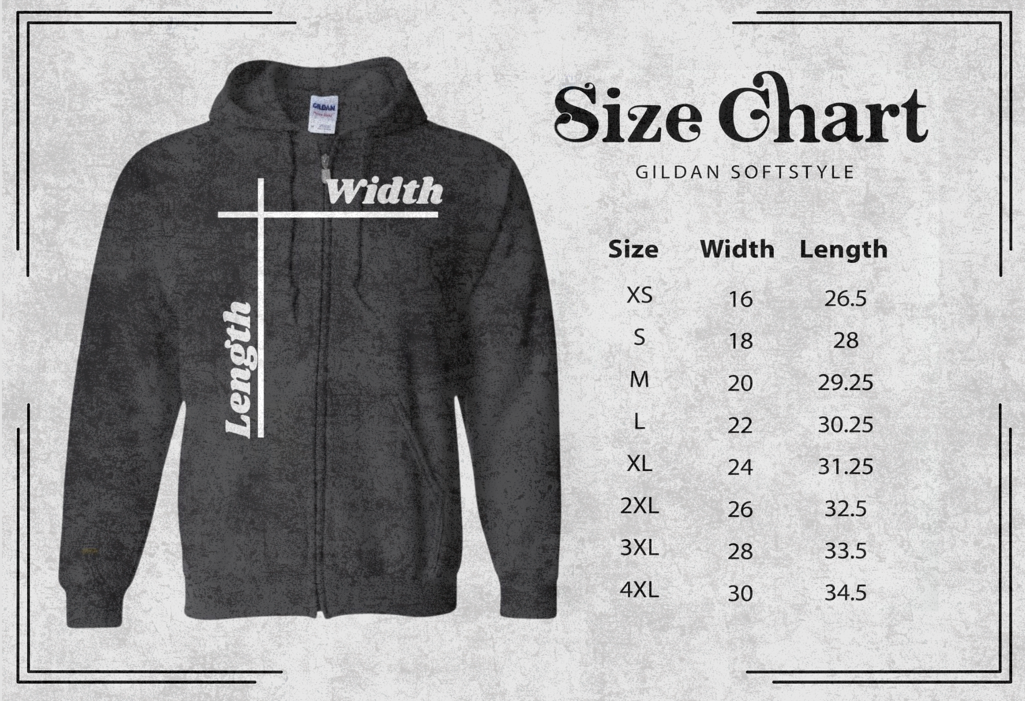 GF Logo (Full Zip Hoodie)